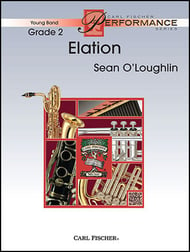 Elation Concert Band sheet music cover Thumbnail